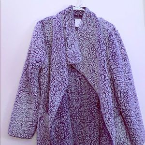 gray Sherpa sweater. Never used. Perfect condition